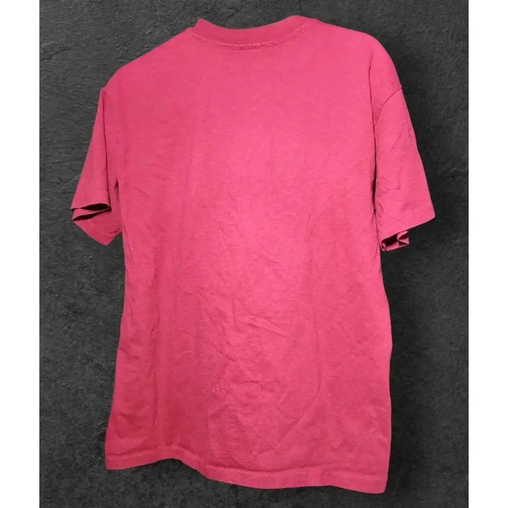 Vtg Single Stitch FLORIDA STATE SEMINOLES Maroon T-Shirt L FSU ncaa *Spots